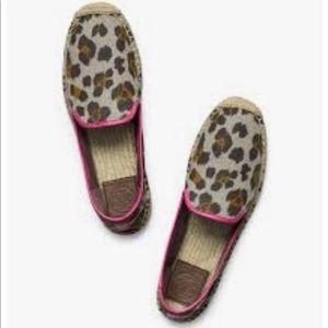Tory Burch | Leopard Brenton Espadrille Flats | 8